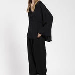 Maglia oversize in crepe MIFE13D8 10 CARLA G.