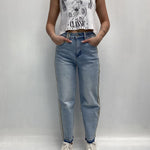 Canotta con stampa A1249 PANNA OFELIA