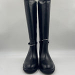 Stivale con dettaglio equestre 2904 NERO OFELIA