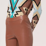 Pantalone leggins in ecopelle FJ24WV7002 E40001315 FRACOMINA