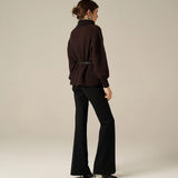 Pantalone flare P104VU MA001 MANILA GRACE