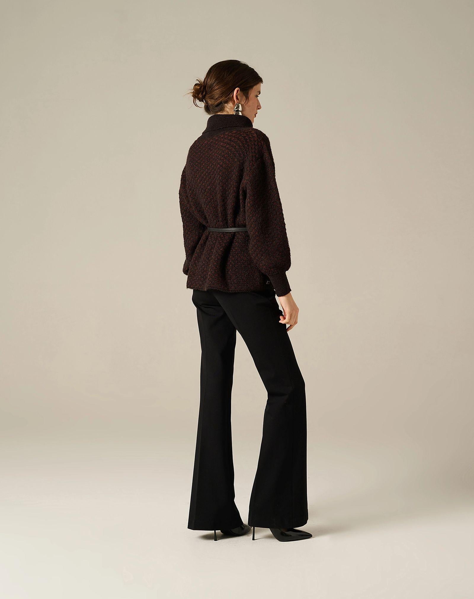 Pantalone flare P104VU MA001 MANILA GRACE