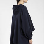 Felpa svasata con cappuccio KAOT25D8 12 CARLA G.