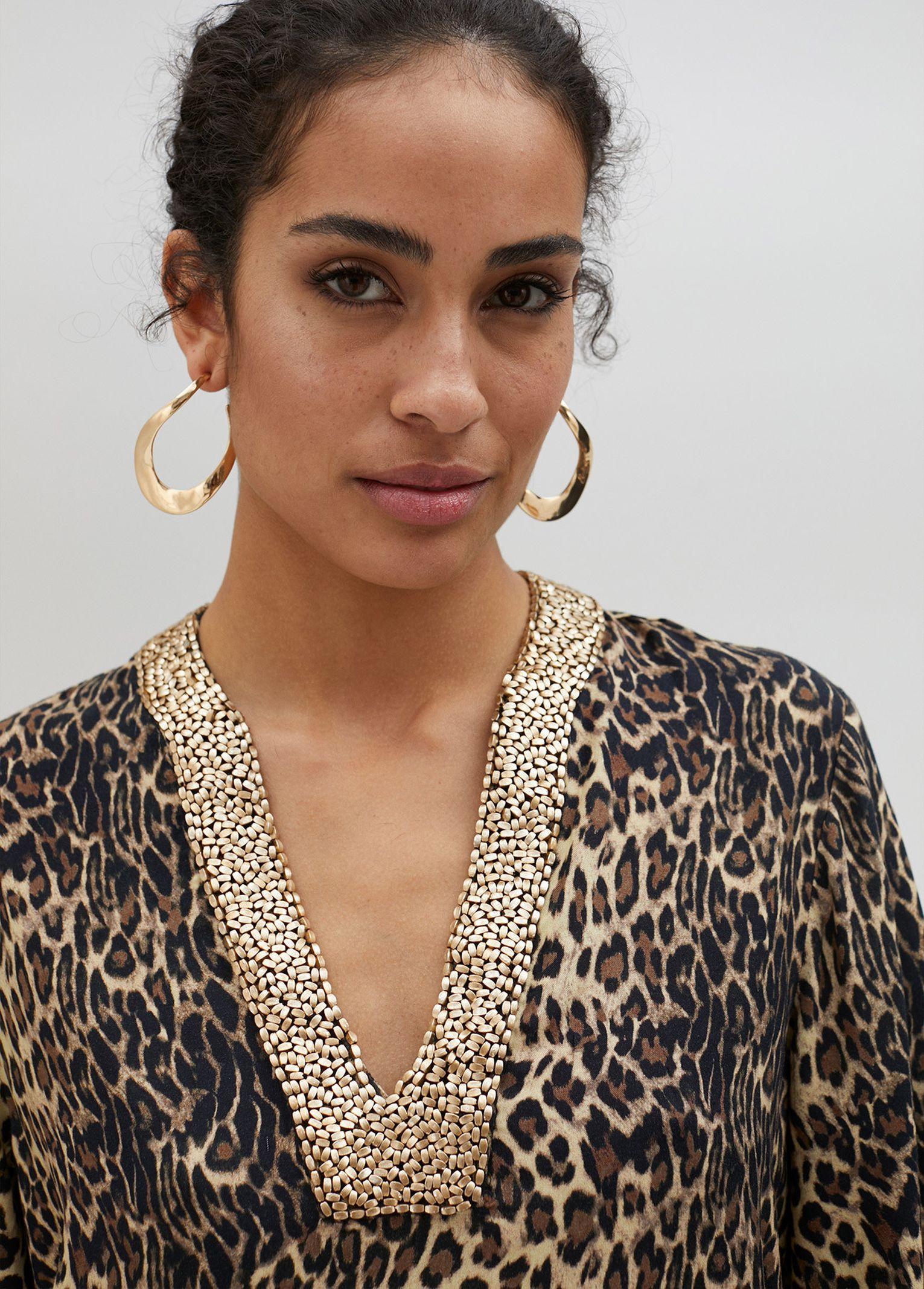 Abito stampa animalier LS2516036 350 LOLA