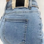 Gonna corta in denim 125104JC866 DENIM OFELIA