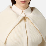 Cardigan con zip MK04S56E2 DZ9 ELISABETTA FRANCHI