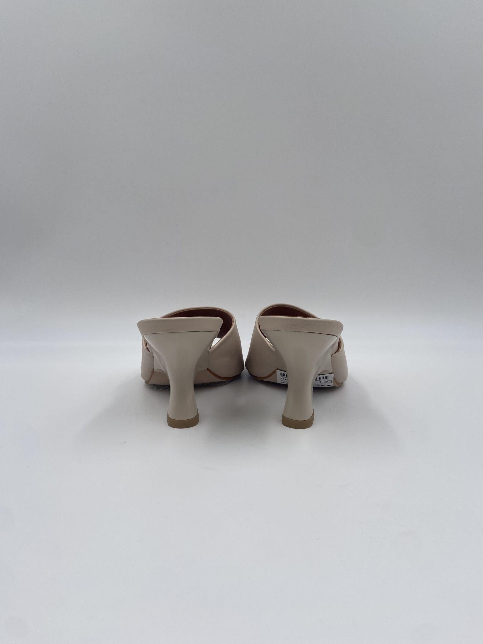 Sabot in pelle 251257502 AVORIO ANGEL ALARCON