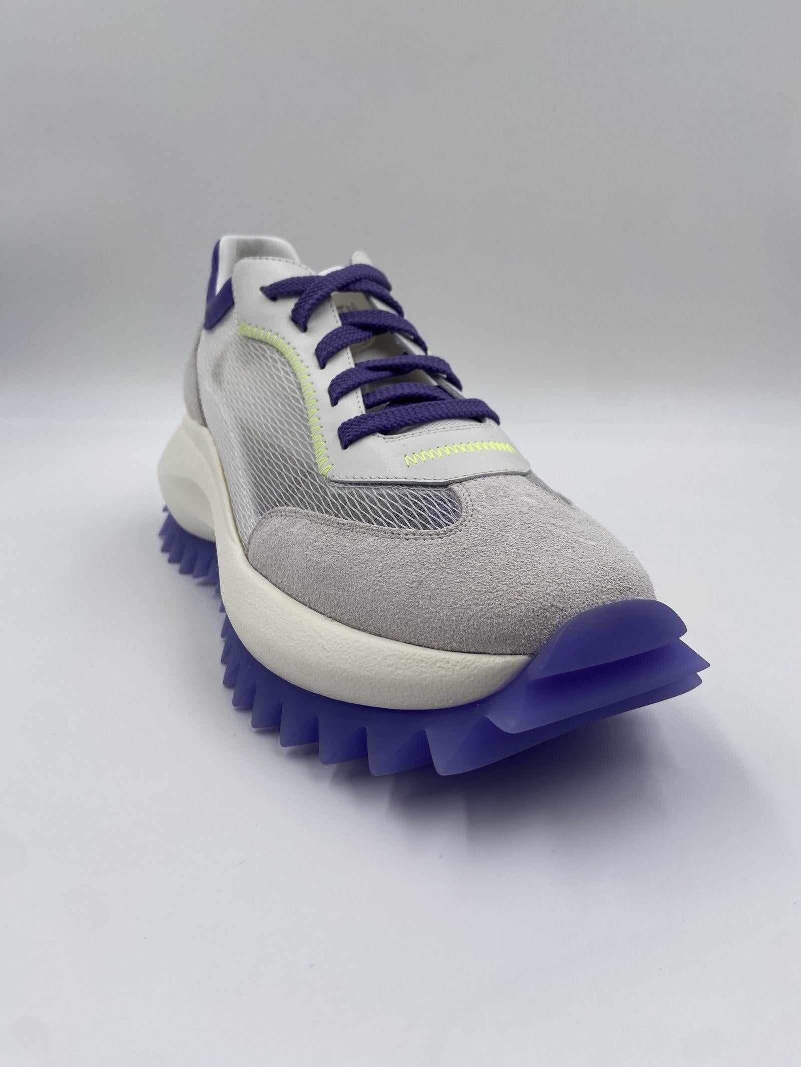 Running allacciata bianca e viola 1E1452D _D22BNQTD21 VIC MATIE'