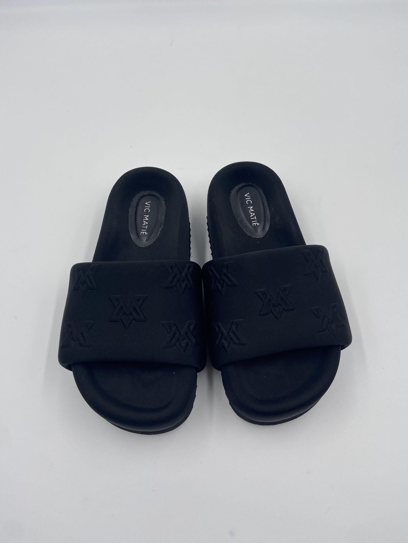 Ciabatta in lycra con platform 1E1800D _E24E220101 VIC MATIE'