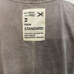 T-shirt scollo a V 2831 TORTORA OFELIA