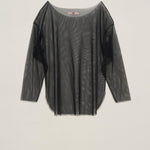 Maglia in tulle con scollo rotondo MUNE11 D1 10 CARLA G.