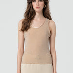 Canotta aderente in lurex FR25ST2025J445Q7 L31 FRACOMINA