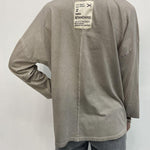 T-shirt scollo a V 2831 CREMA OFELIA