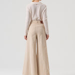 Pantalone flare in velluto FR25WV3014W56901 508 FRACOMINA