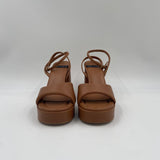 Sandalo con plateau 23084-926A CUOIO ANGEL ALARCON