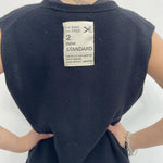 Gilet scollo a V CBGL4734 NERO OFELIA