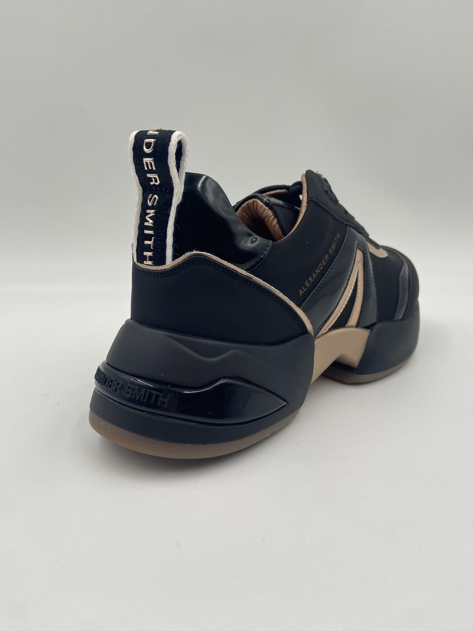 Sneakers Marble Woman Black ASBAMBW 1189 BLK NERO ALEXANDER SMITH