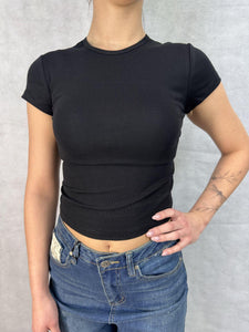 T- shirt girocollo maniche corte