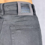 Jeans regular vita alta 12181 NERO OFELIA