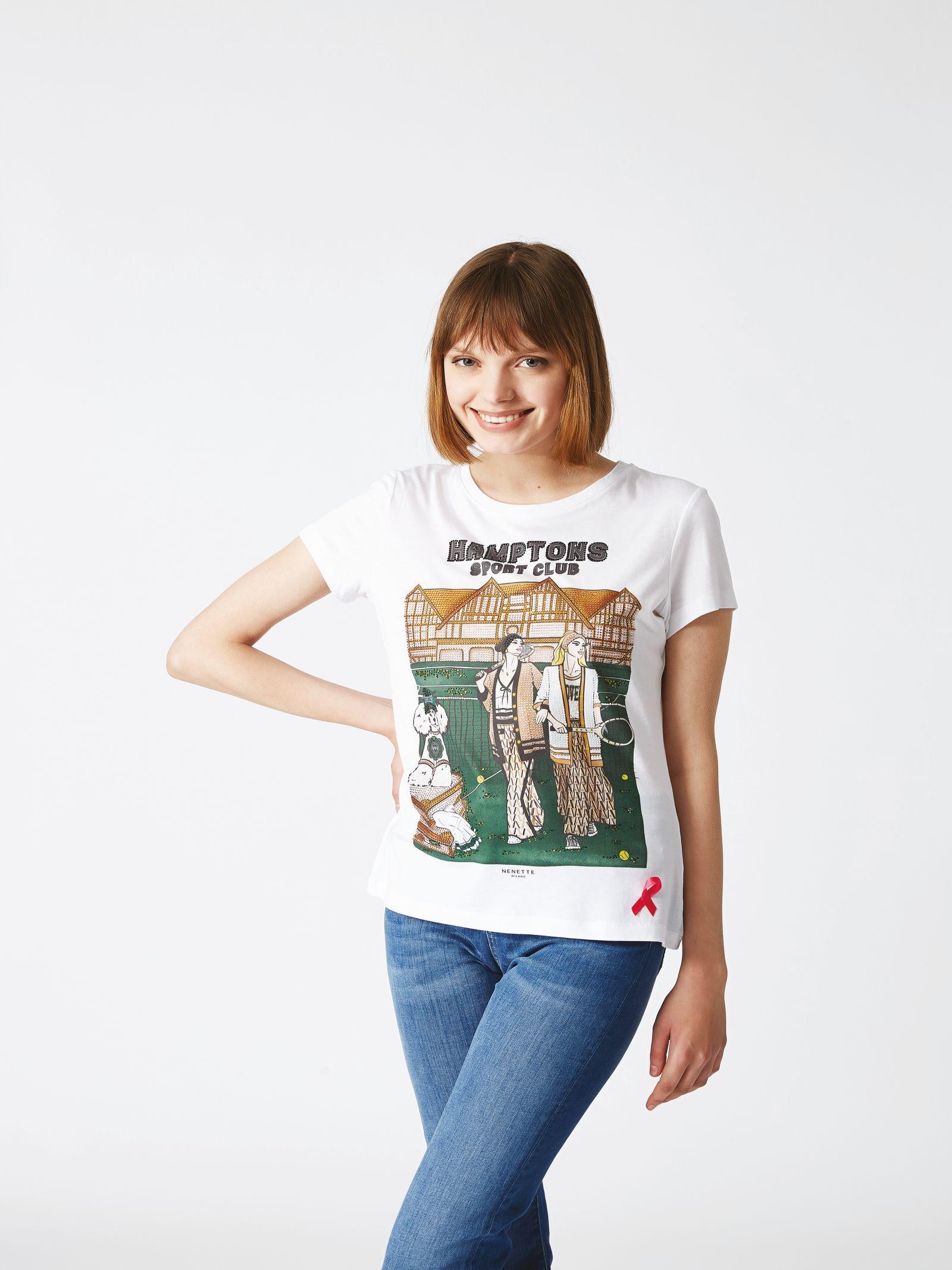 T-shirt Dhampton 38BB-DHAMPTONS 0001 NENETTE