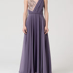 Abito senza maniche con inserto in tulle FQ24WD3002 W41101S94 FRACOMINA