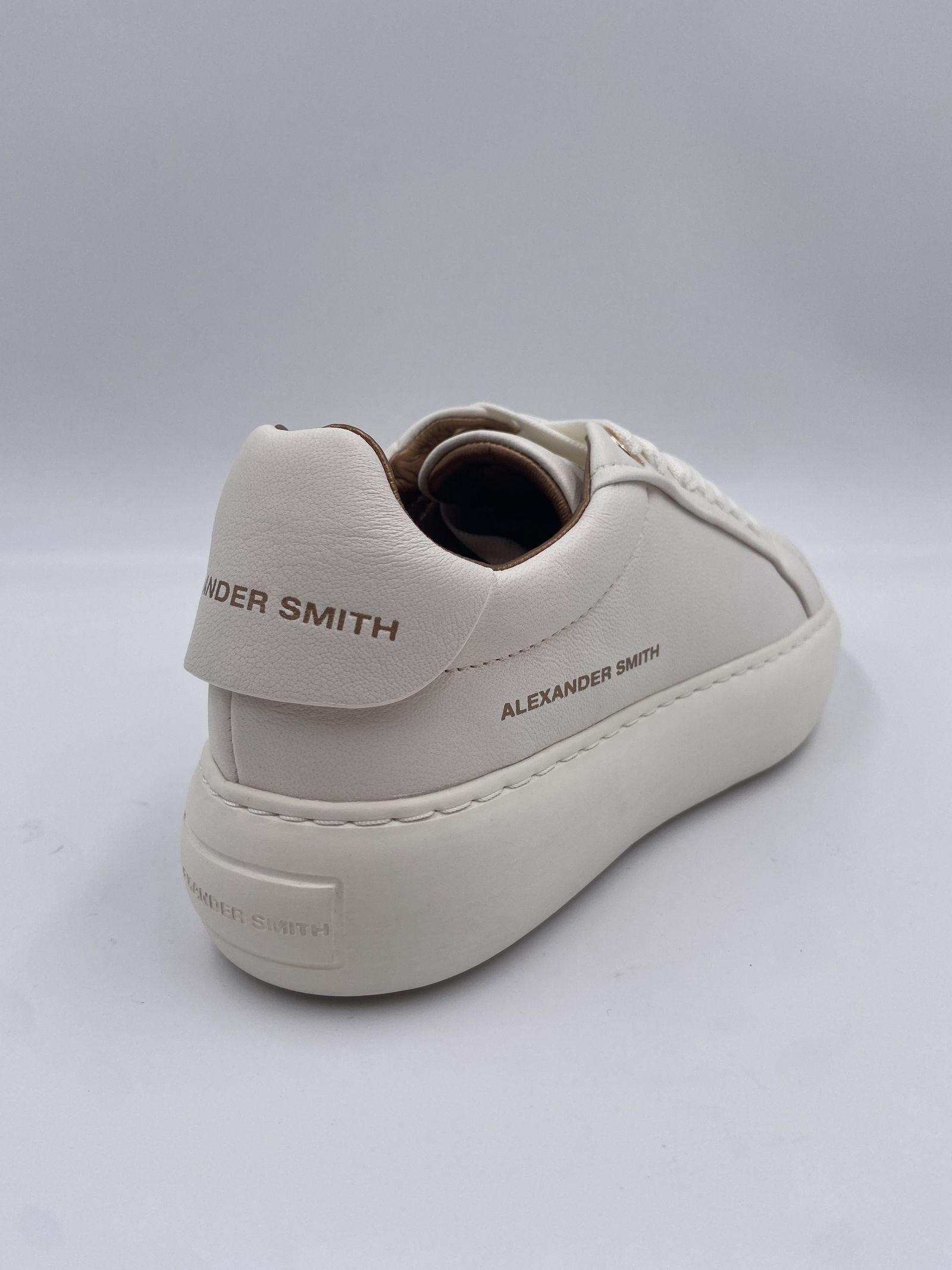 Sneakers Soho Total White ASBBSOW 3560 TWT ALEXANDER SMITH