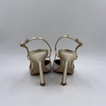 Sandalo alto con mini strass H2250 ORO OFELIA