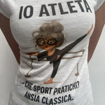T-shirt Io Atleta IOATLETA BIANCO OFELIA