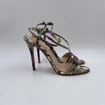 Sandalo pitonato 1090 FUXIA OFELIA