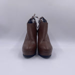 Tronchetto con plateau H1284NAPPA CUOIO OFELIA