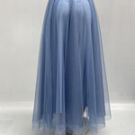 Gonna lunga in tulle MK04.015 AZZURRO OFELIA