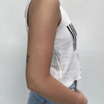 Canotta con stampa A1249 PANNA OFELIA