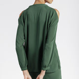 Blusa camicia in crepe MOSE14D8 26 CARLA G.