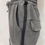 Pantalone con banda laterale 2558 ANTRACITE OFELIA