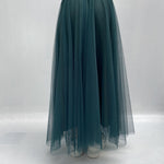 Gonna lunga in tulle MK04.015 MILITARE OFELIA