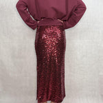 T- shirt manica lunga 8793 BORDEAUX OFELIA