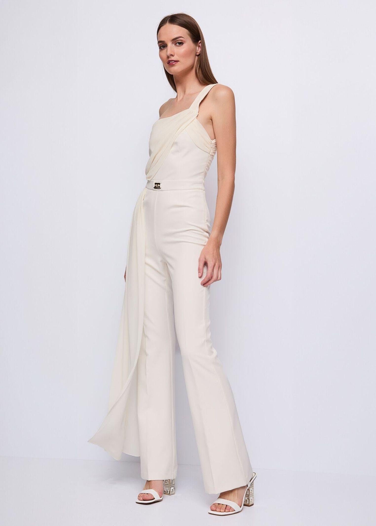 Jumpsuit monospalla con drappeggio 511FD15035 3213 GAUDI'