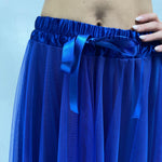 Gonna lunga in tulle MK04.015 BLUETTE OFELIA
