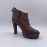 Tronchetto con plateau H1284NAPPA CUOIO OFELIA