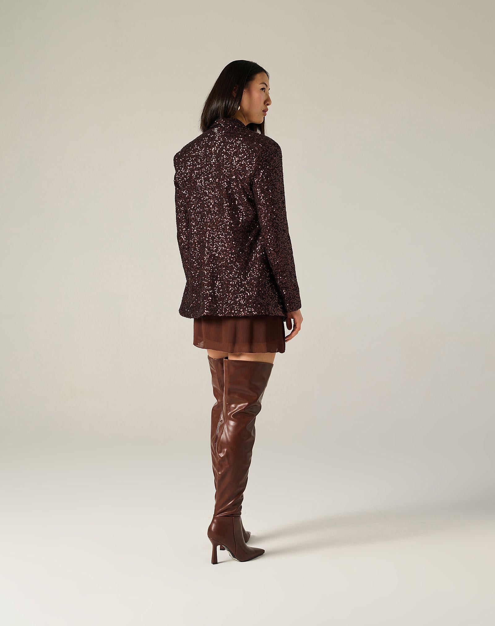 Giacca in paillettes G185PY MA646 MANILA GRACE