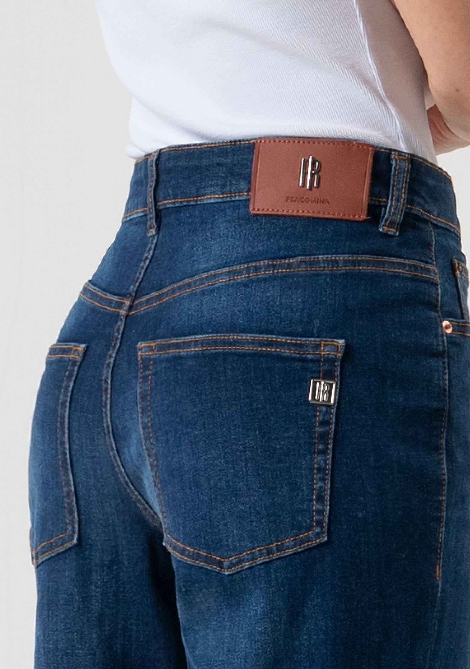 Jeans carrot mom fit FP25WVD005D46002 987 FRACOMINA