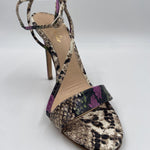 Sandalo pitonato 1090 FUXIA OFELIA