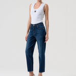 Jeans carrot mom fit FP25WVD005D46002 987 FRACOMINA