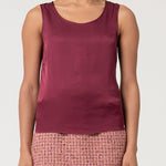 Top girocollo in raso FS24WT2003 W71301087 FRACOMINA