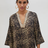 Abito stampa animalier LS2516036 350 LOLA