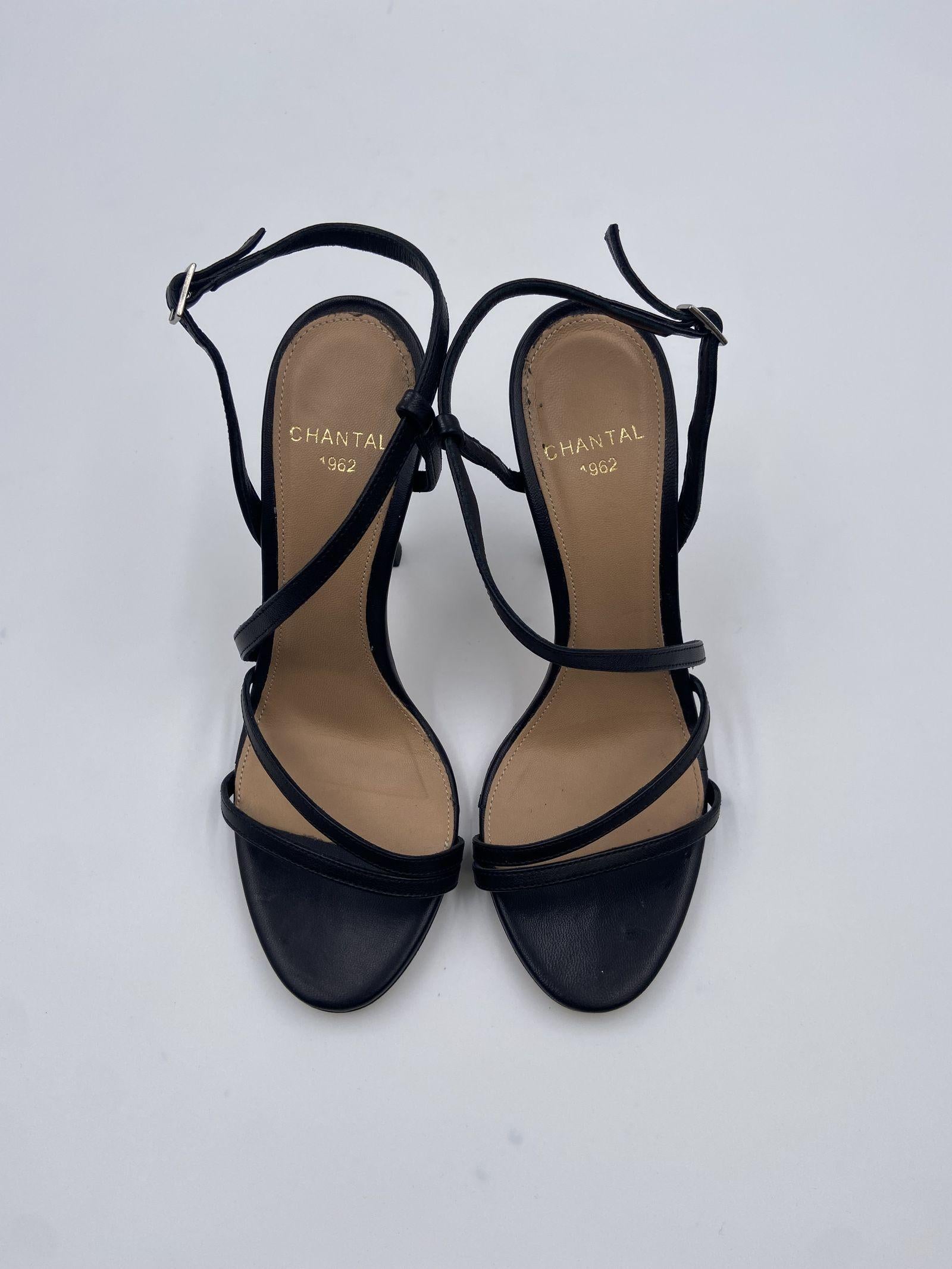 Sandalo con tacco a stiletto 1959 NERO OFELIA