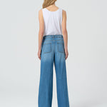 Jeans a palazzo con coulisse FP25SV2005D46202 258 FRACOMINA