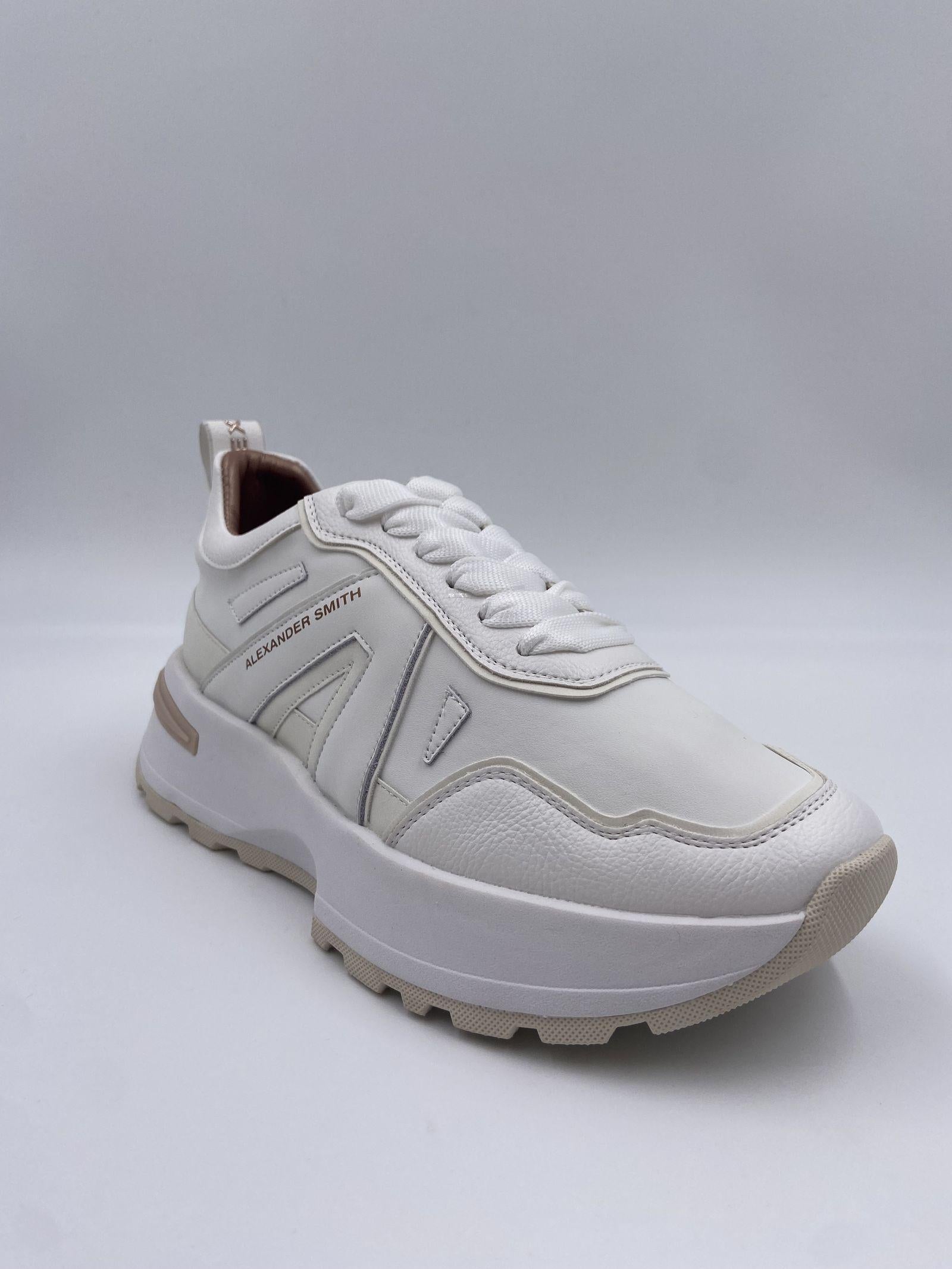 Sneakers Liverpool Woman Total White ASBBLPW 2047 TWT ALEXANDER SMITH