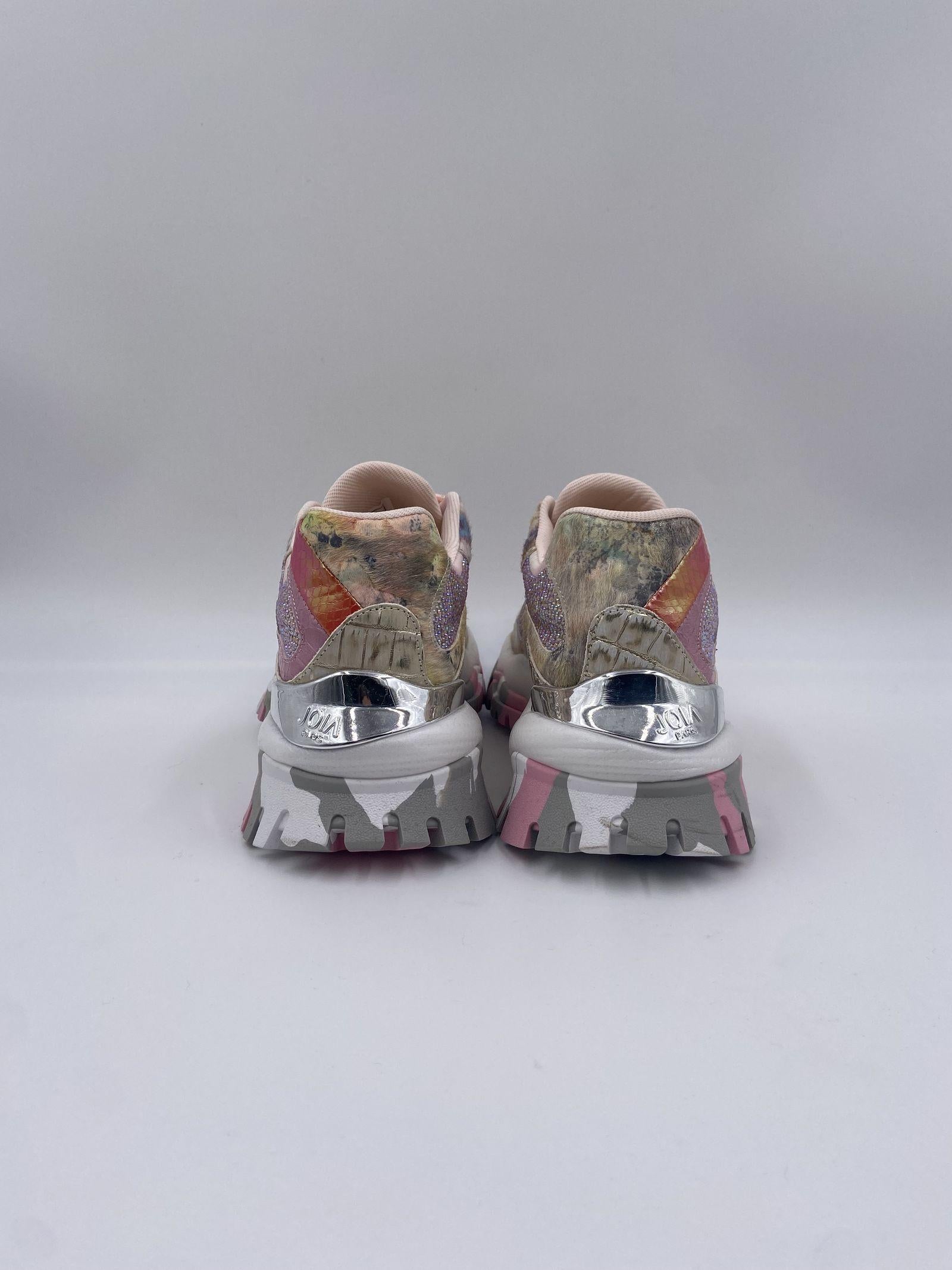 Sneakers oro rosa F033E0239 39 JOIAPARIS