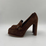 Sandalo con plateau 2813 CIOCCOLATO OFELIA